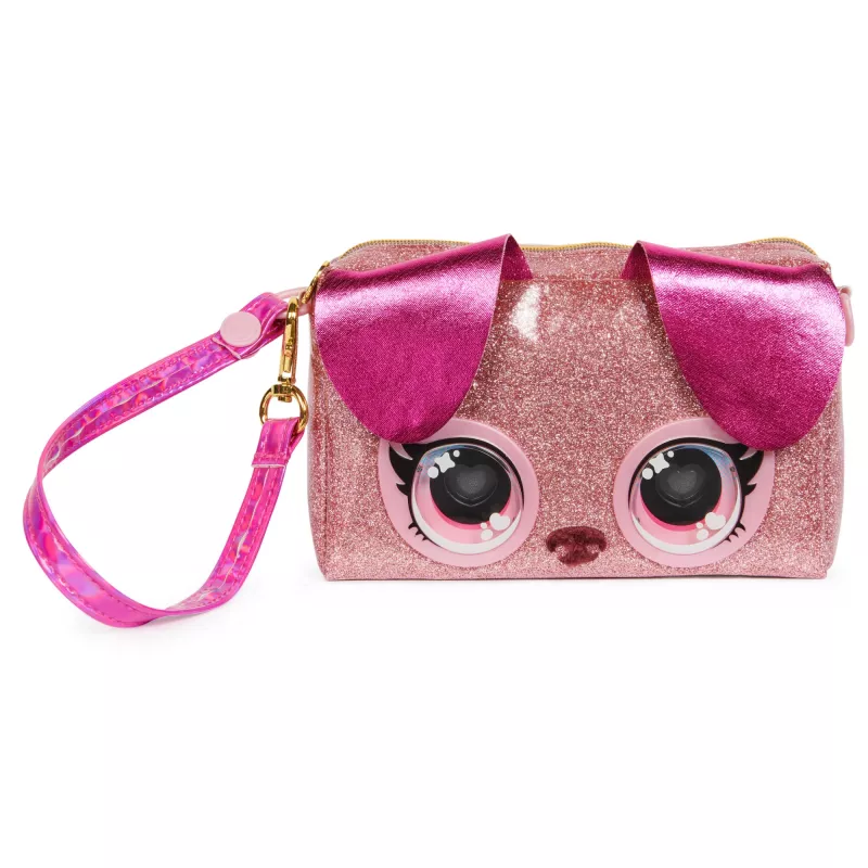 Purse Pets, Keepin’ It Clutch Dazzling Diva kutsikas lemmikloomamänguasi ja randmepaelaga rahakott, tüdrukutele alates 4. eluaastast