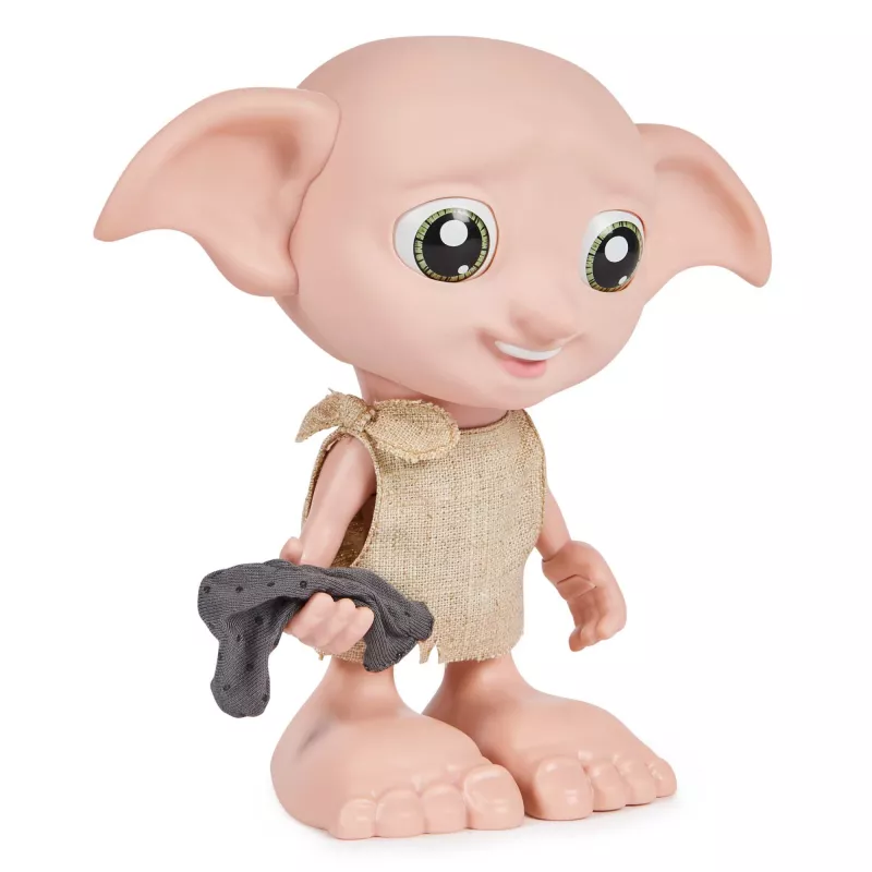 Interaktiivne mänguasi Wizarding World Harry Potter Dobby kõnefunktsiooniga AAA mitmevärviline