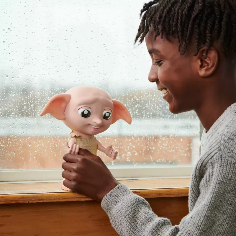 Interaktiivne mänguasi Wizarding World Harry Potter Dobby kõnefunktsiooniga AAA mitmevärviline