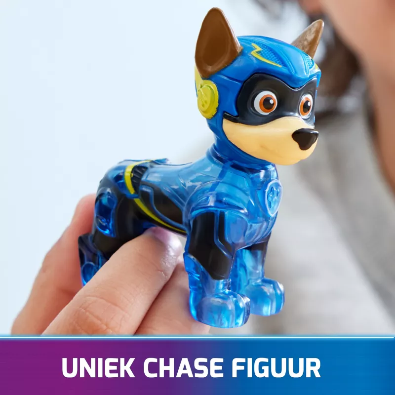 Politseiauto PAW Patrol Chase'i võimas transformeeruv ristleja tulede ja helidega