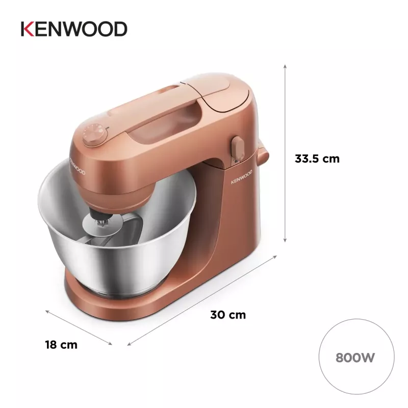 Kenwood Go KZM35.000RD alusmikser, Clay Red, 800 W