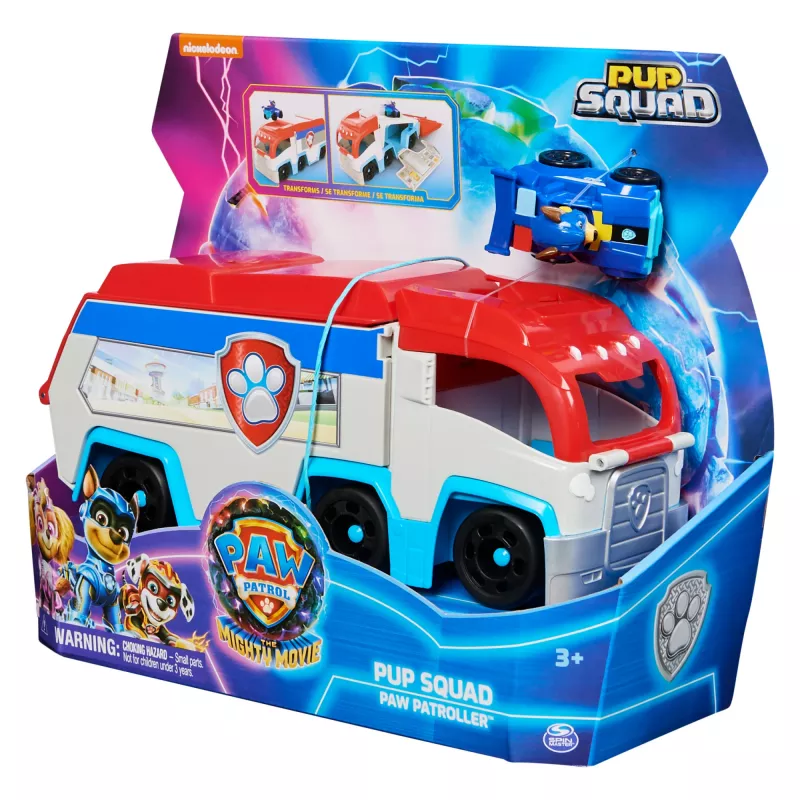 PAW Patrol The Mighty Movie Pup Squad Patroller mänguauto