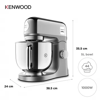 Lauamikser Kenwood kMix Special Edition KMX760ACH — 1000 W, kroom, roostevabast terasest kauss
