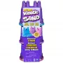 Kinetic Sand, Shimmer Sand 3-pakk vormide ja 12 untsiga, laste kinetiline liiv, 4 aastat, mittetoksiline, plastik, sinine, roosa, lilla