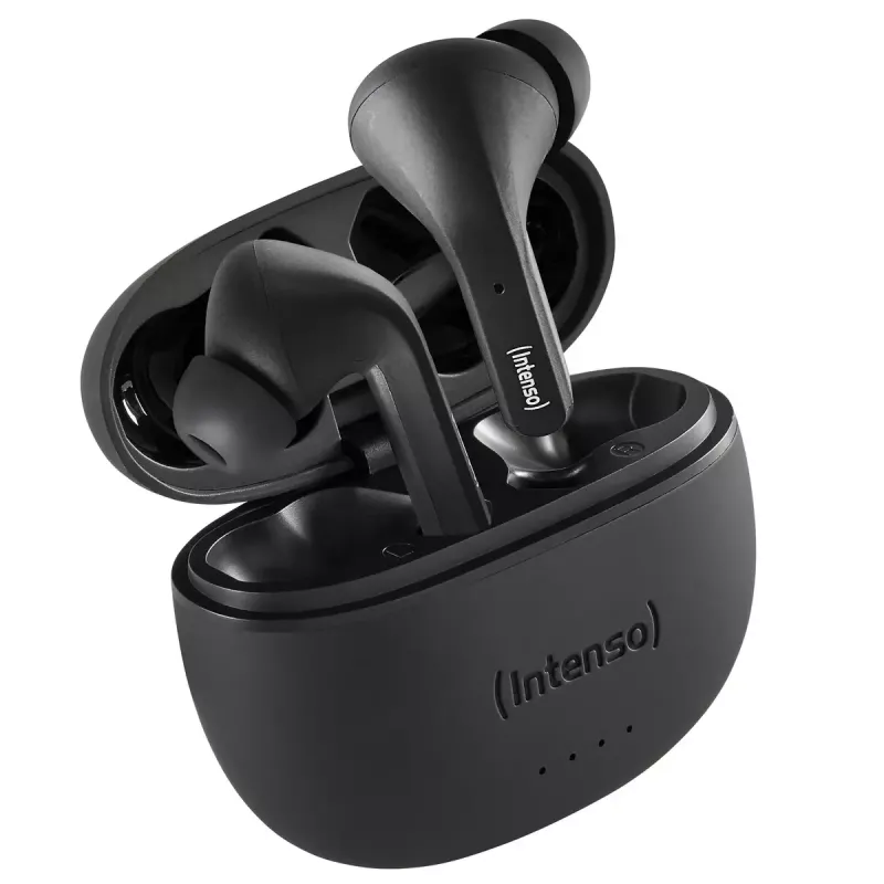 Kõrvaklapid Intenso Must Buds T300A