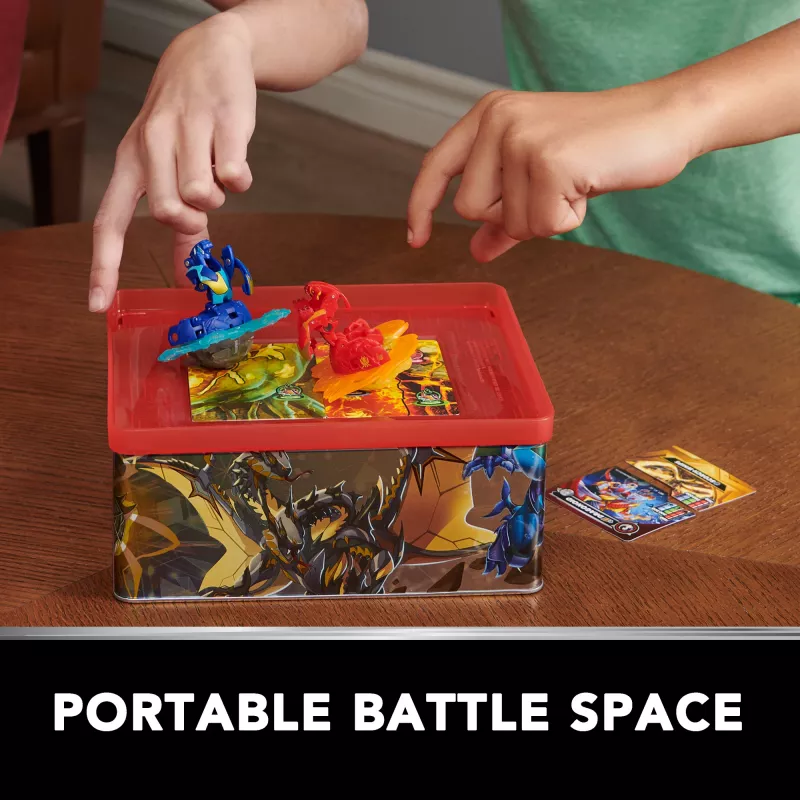 Bakugan Baku-tin koos erilise rünnakuga Mantidiga, kohandatav, keerutav märulifiguur ja mänguasjade hoiustamine, mänguasjad poistele ja tüdrukutele alates 6. eluaastast