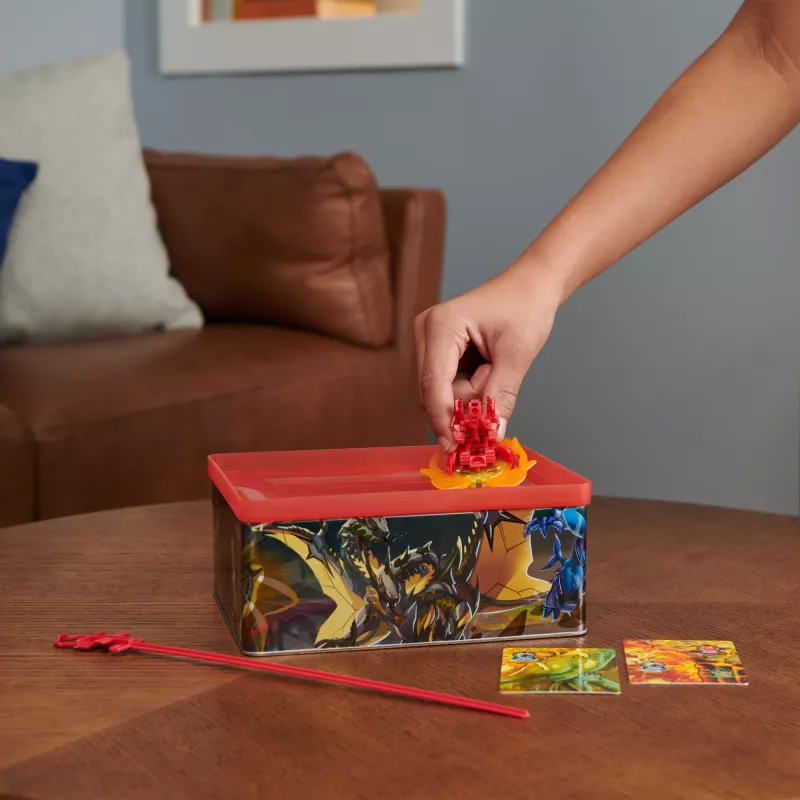 Bakugan Baku-tin koos erilise rünnakuga Mantidiga, kohandatav, keerutav märulifiguur ja mänguasjade hoiustamine, mänguasjad poistele ja tüdrukutele alates 6. eluaastast