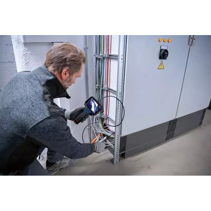 Bosch GIC 12V-5-27 C PROFESSIONAL tööstuslik kontrollkaamera 8,3 mm painduv-kuulekas sond IP67, IP54