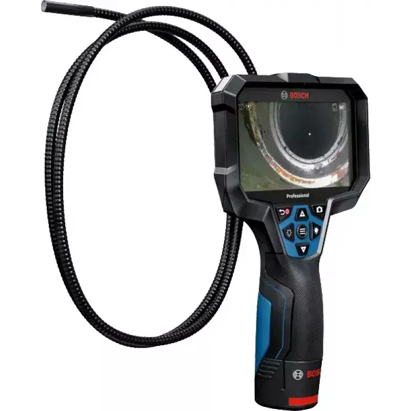 Bosch GIC 12V-5-27 C PROFESSIONAL tööstuslik kontrollkaamera 8,3 mm painduv-kuulekas sond IP67, IP54