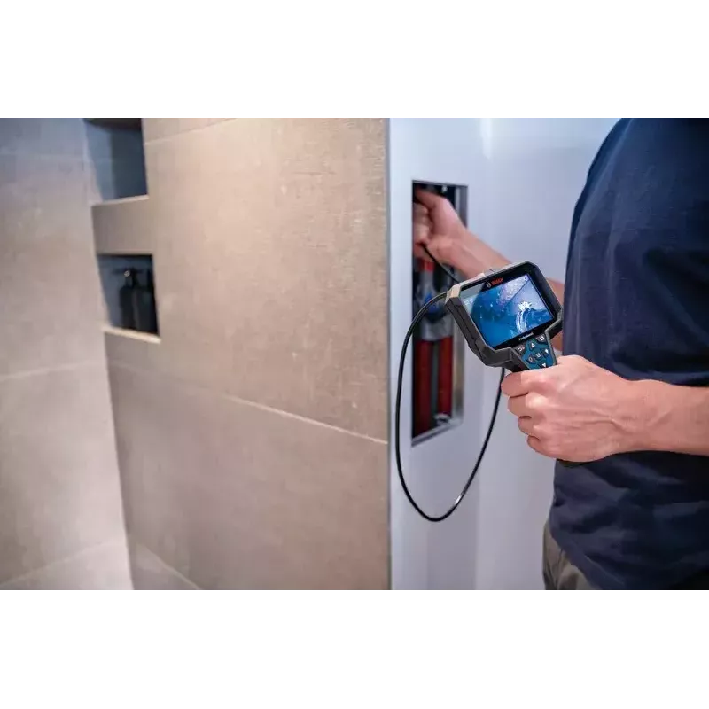 Bosch GIC 12V-5-27 C PROFESSIONAL tööstuslik kontrollkaamera 8,3 mm painduv-kuulekas sond IP67, IP54