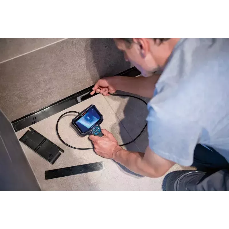 Bosch GIC 12V-5-27 C PROFESSIONAL tööstuslik kontrollkaamera 8,3 mm painduv-kuulekas sond IP67, IP54