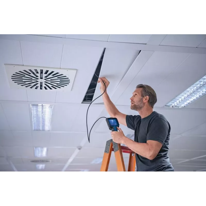 Inspektsioonikaamera Bosch GIC 12V-4-23 C Professional — akutoitega 12 V, painduv 4,23 m kaabel