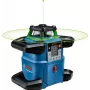 Pöörlev laser Bosch GRL 650 CVHG Professional 18 V rohelise laserjoonega, L-BOXX