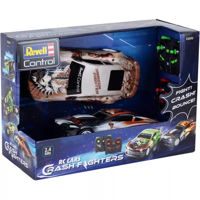 Puldist juhitav auto REVELL Crash Fighter – REVELLi RC-mudel (MPN 24593)