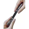 Intenso USB-C laadimispael telefoni kaelapaela kaabel 60W kiirlaadimine reguleeritava pikkusega 1,65m nailon must
