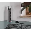 Pikendusjuhe Brennenstuhl 1396200013 2 m 3 pistikupesa Siseruumidesse Alumiinium Must