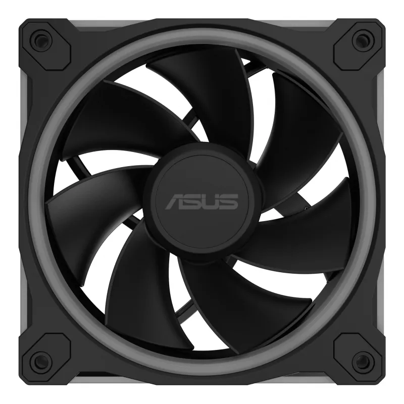 Ventilaator ASUS Prime MR120 ARGB Reverse Must 12 cm hülsslaager