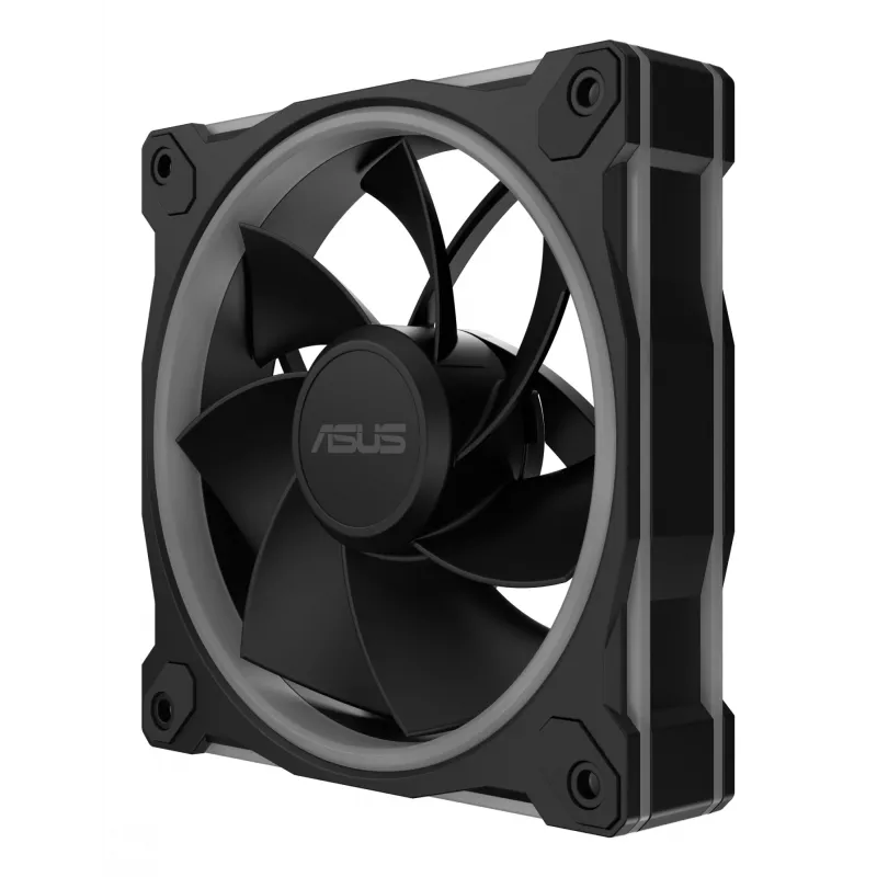 Ventilaator ASUS Prime MR120 ARGB Reverse Must 12 cm hülsslaager