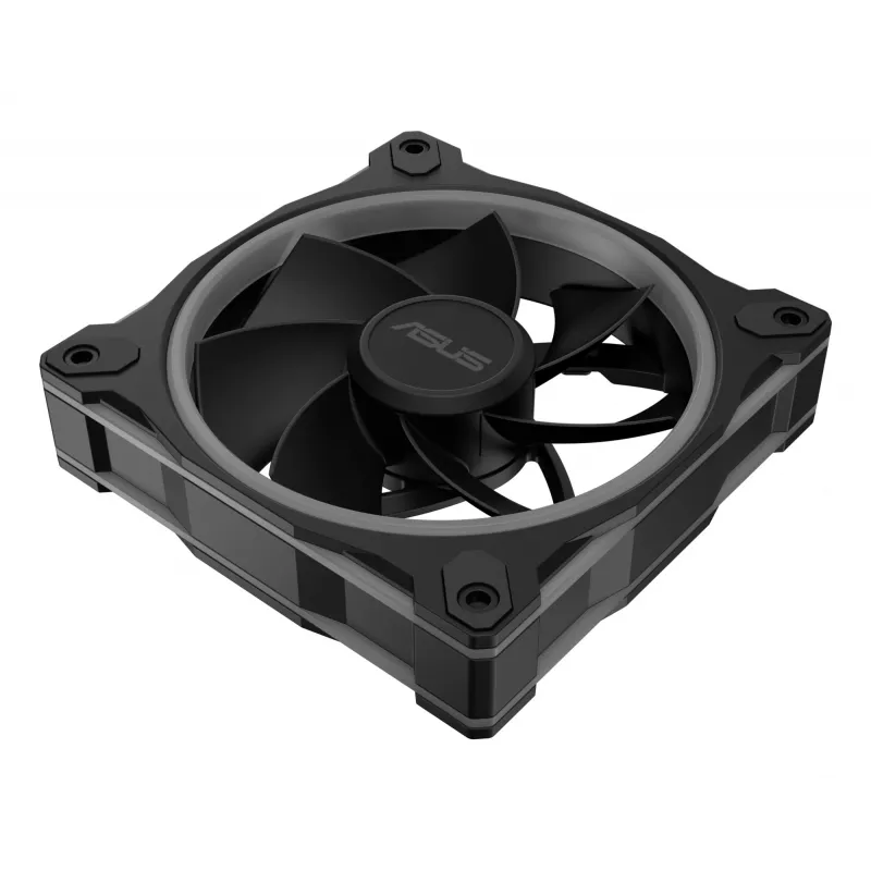Ventilaator ASUS Prime MR120 ARGB Reverse Must 12 cm hülsslaager