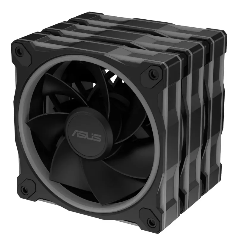 ASUS Prime MR120 Fan ARGB Reverse Must 3in1 Arvutikorpus 12 cm 3 tk