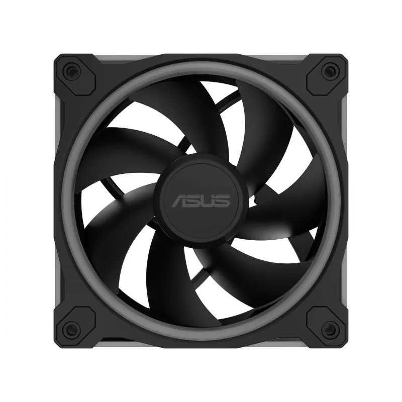 Ventilaator ASUS Prime MR120 ARGB Must 12 cm liugelaager