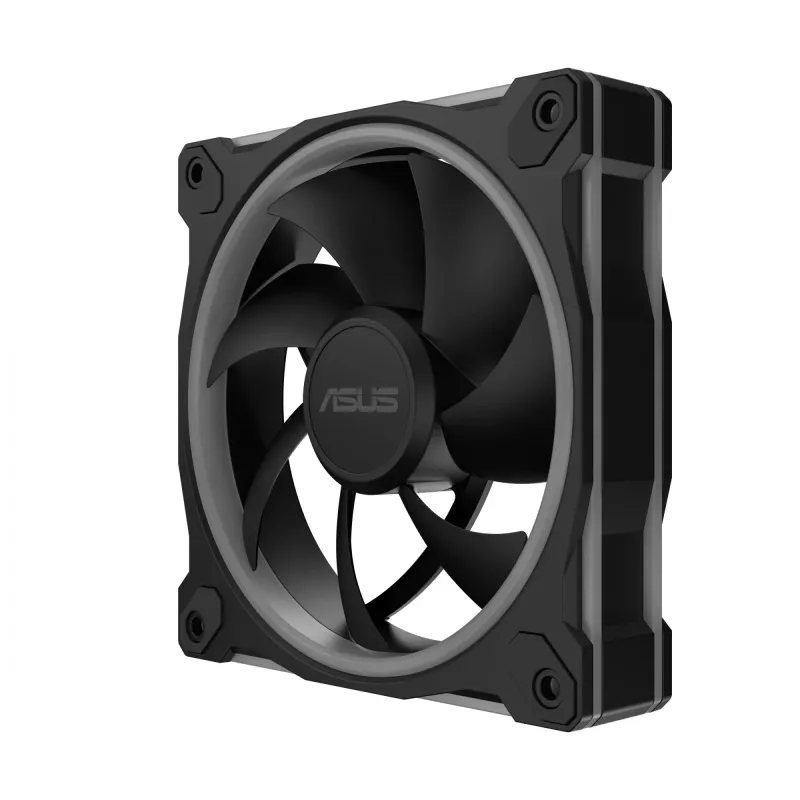 Ventilaator ASUS Prime MR120 ARGB Must 12 cm liugelaager
