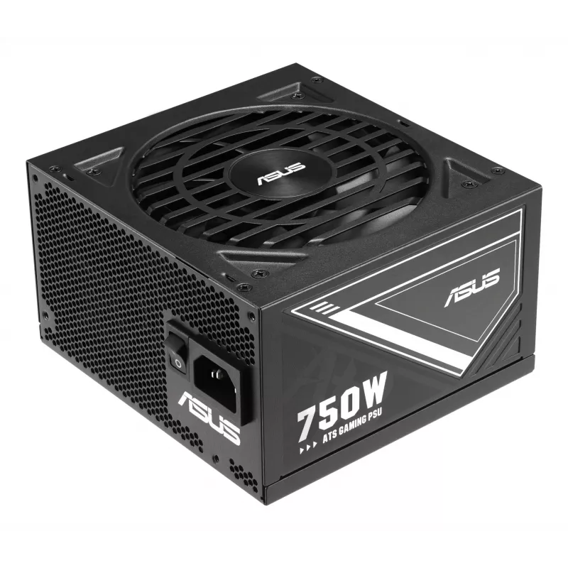 Toiteplokk ASUS ATS-750G 750 W, 20+4 kontakti ATX, 80 PLUS Gold, Must