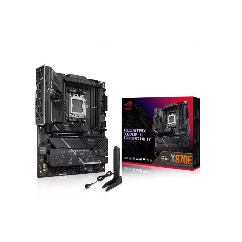 Emaplaat ASUS ROG STRIX X870E-H GAMING WIFI7 ATX Socket AM5 DDR5, 256GB, Wi‑Fi 7, 5Gb Ethernet