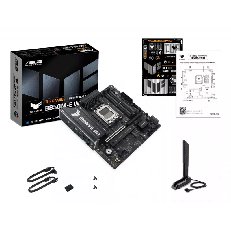 Emaplaat ASUS TUF GAMING B850M-E WIFI AMD B850 Socket AM5 micro ATX