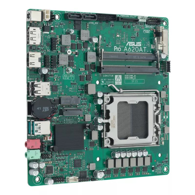 Emaplaat ASUS 90MB1L5M-M0EAYC AMD A620A pesa AM5 mini ITX