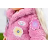Nukuriiete komplekt BABY born Roosa Mantli Komplekt 43cm Kokkupandav