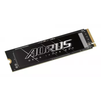 M.2 NVMe SSD GIGABYTE AORUS Gen5 14000 — 4 TB, PCIe 5.0, Read 14100 MB/s, Write 12600 MB/s