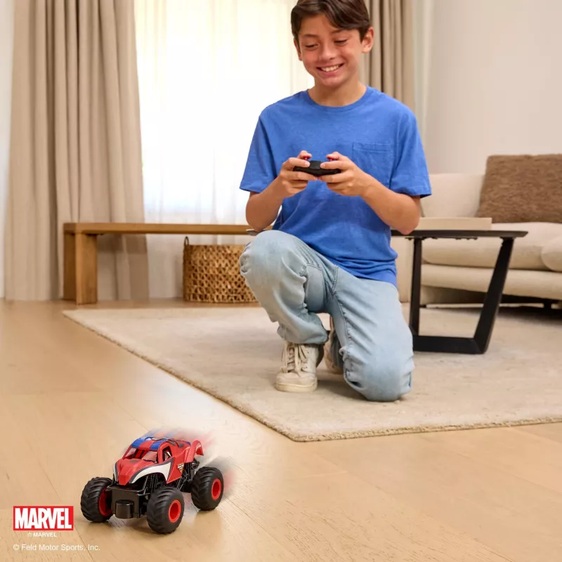 Monster Jam, Marvel The Amazing Spider-Man RC Monster Truck, mõõtkavas 1:24, mänguasjad poistele ja tüdrukutele alates 4. eluaastast