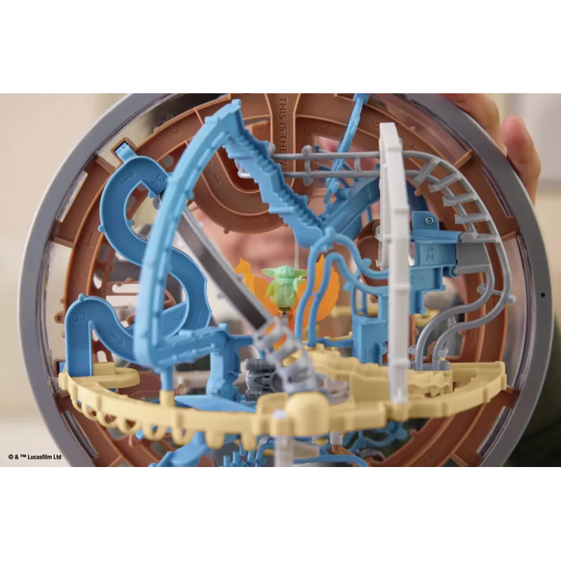 3D labürindi osavusmäng Spin Master Perplexus Star Wars The Mandalorian – käeshoitav liikumispusle