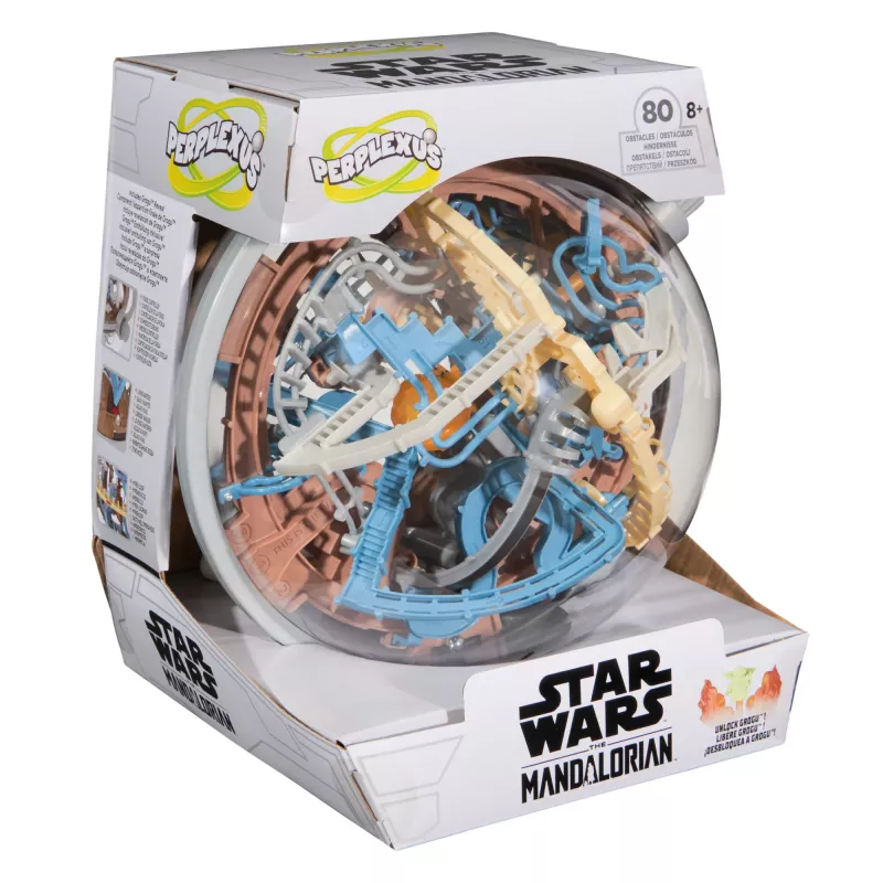 3D labürindi osavusmäng Spin Master Perplexus Star Wars The Mandalorian – käeshoitav liikumispusle
