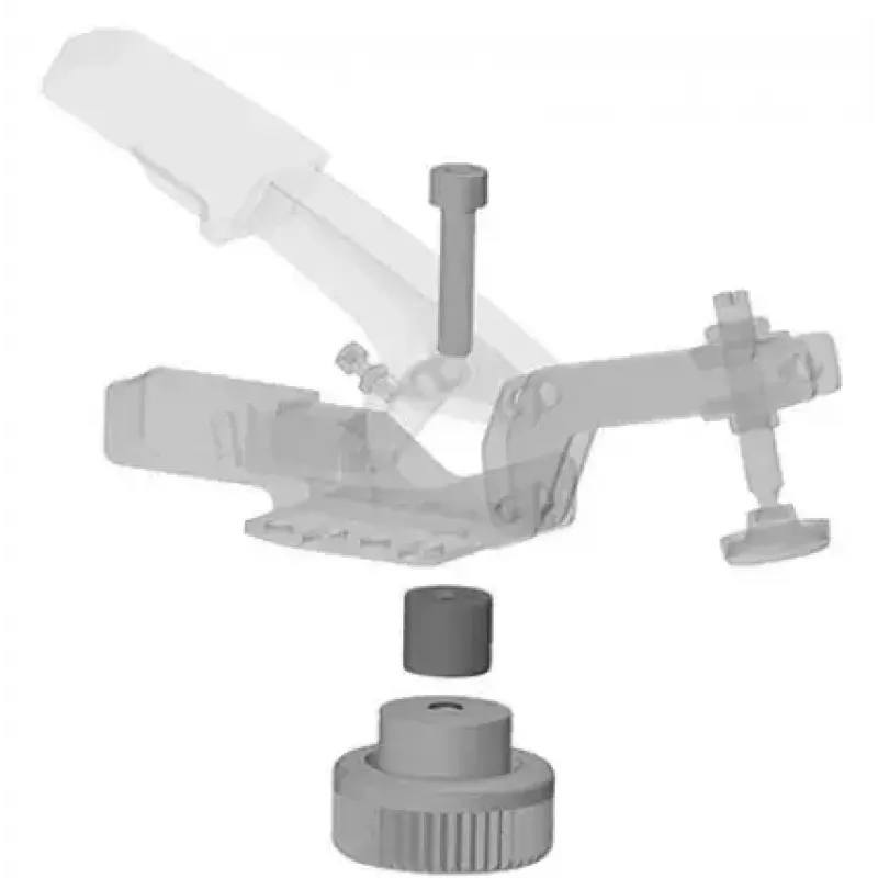 Klamberkomplekt BESSEY STC-VH50-T20 4 cm Must Punane Teras