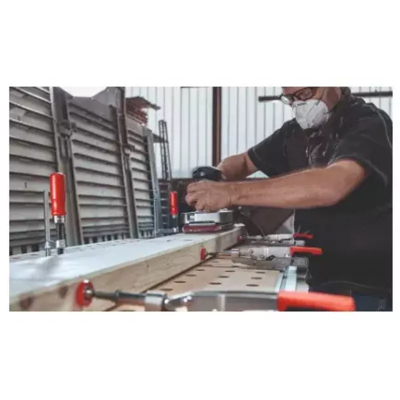 Klamberkomplekt BESSEY STC-VH50-T20 4 cm Must Punane Teras