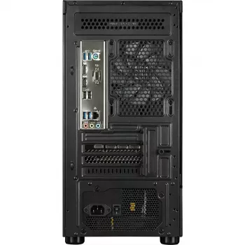 Lauaarvuti mänguriarvuti THERMALTAKE FTW A-Line LCS 5060 must/läbipaistev operatsioonisüsteemiga Windows 11 Pro