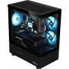 Lauaarvuti mänguriarvuti THERMALTAKE FTW A-Line LCS 5060 must/läbipaistev operatsioonisüsteemiga Windows 11 Pro