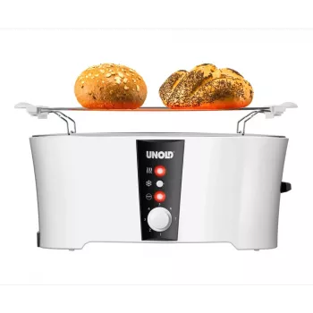 Röster Unold Design Dual 4 viilu(le) 1350 W Must Valge