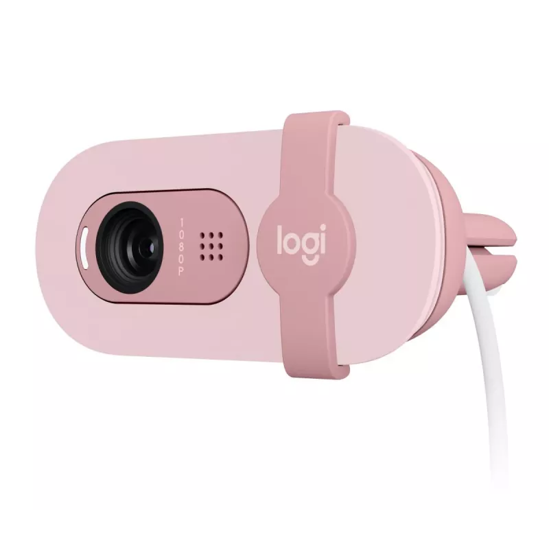 LOGITECH Brio 100 Full HD veebikaamera roosa