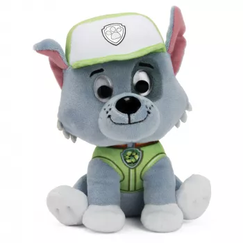 PAW Patrol GUND Ametlik Rocky allkirja taaskasutusvormis plüüsist mänguasi, täidisega loom alates 1. eluaastast, 6 tolli