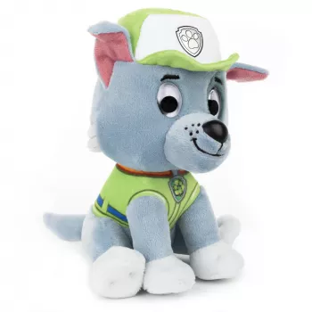 PAW Patrol GUND Ametlik Rocky allkirja taaskasutusvormis plüüsist mänguasi, täidisega loom alates 1. eluaastast, 6 tolli