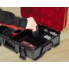 Väikeosade kast Einhell E-Case S-F polüpropüleenist must punane 42x28x9.5 cm