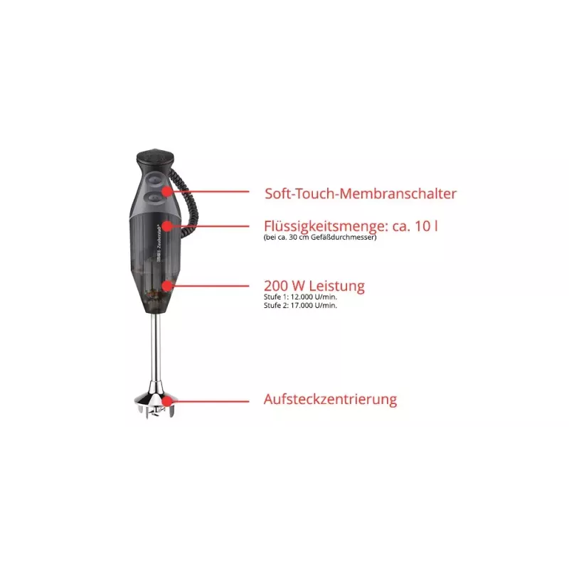 ESGE M 200 BBQ 10 L saumikser 200 W Must, Kroom