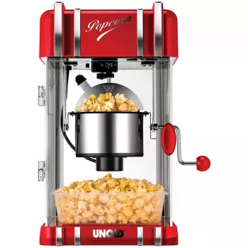 Unold 48535 popcorni masin Punane, Hõbedane 300 W