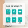 Gorenje WPNA14A3TS pesumasin Eestlaadimine 10 kg 1400 p/min Valge