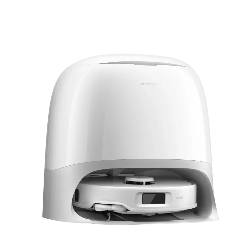 Roborock Qrevo Curv 5A1 0,325 L Must, Valge