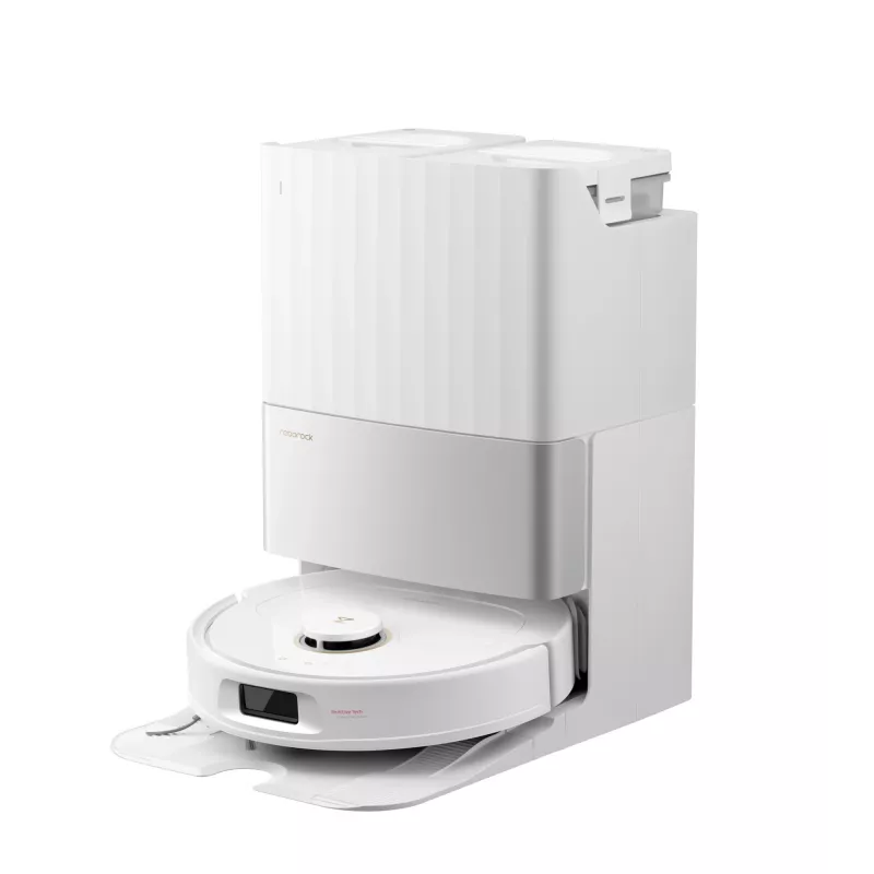 Tolmuimejakott robot Roborock Q Revo C — valge, 180 min tööaeg, 5200 mAh, 0,325 L tolmumahuti