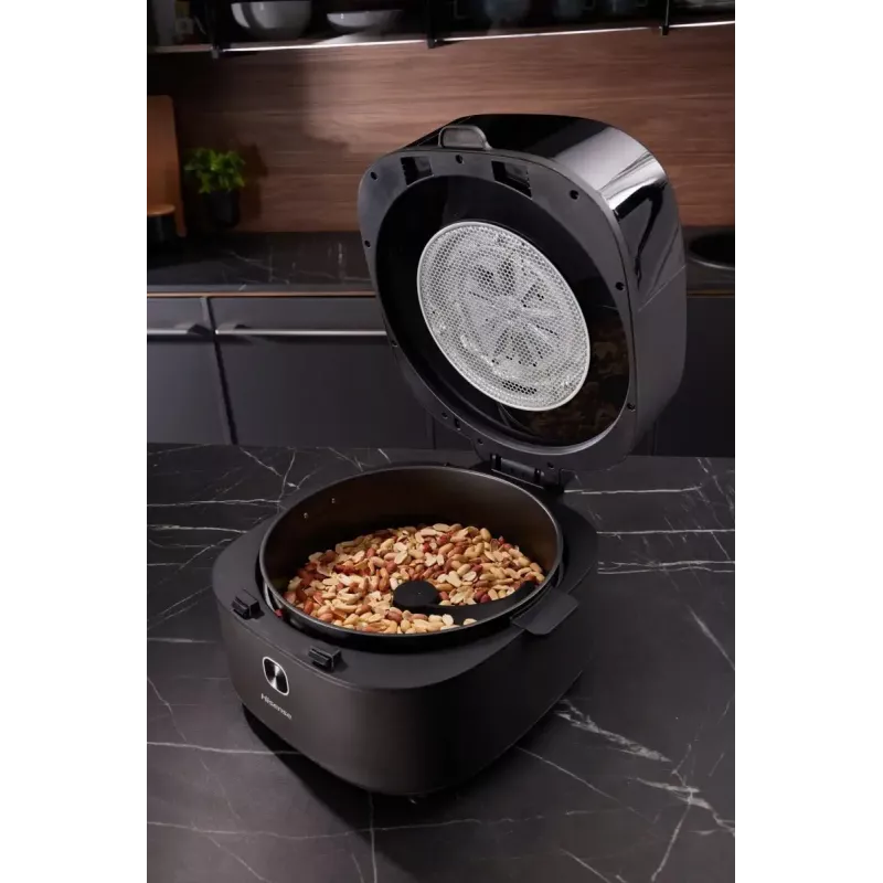 Hisense HAF1350DR Single 6,7 L Eraldiseisev 1350 W Kuumaõhufritüür Must